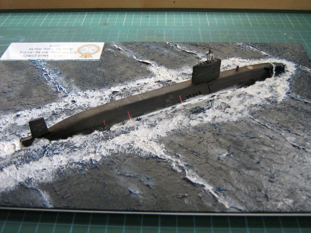 HMS Talent, Trafalgar class Submarine in 1/350 scale Ready for